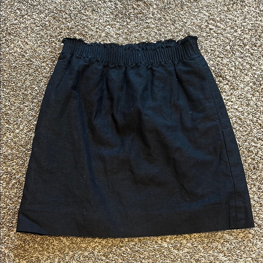 J Crew Black Skirt